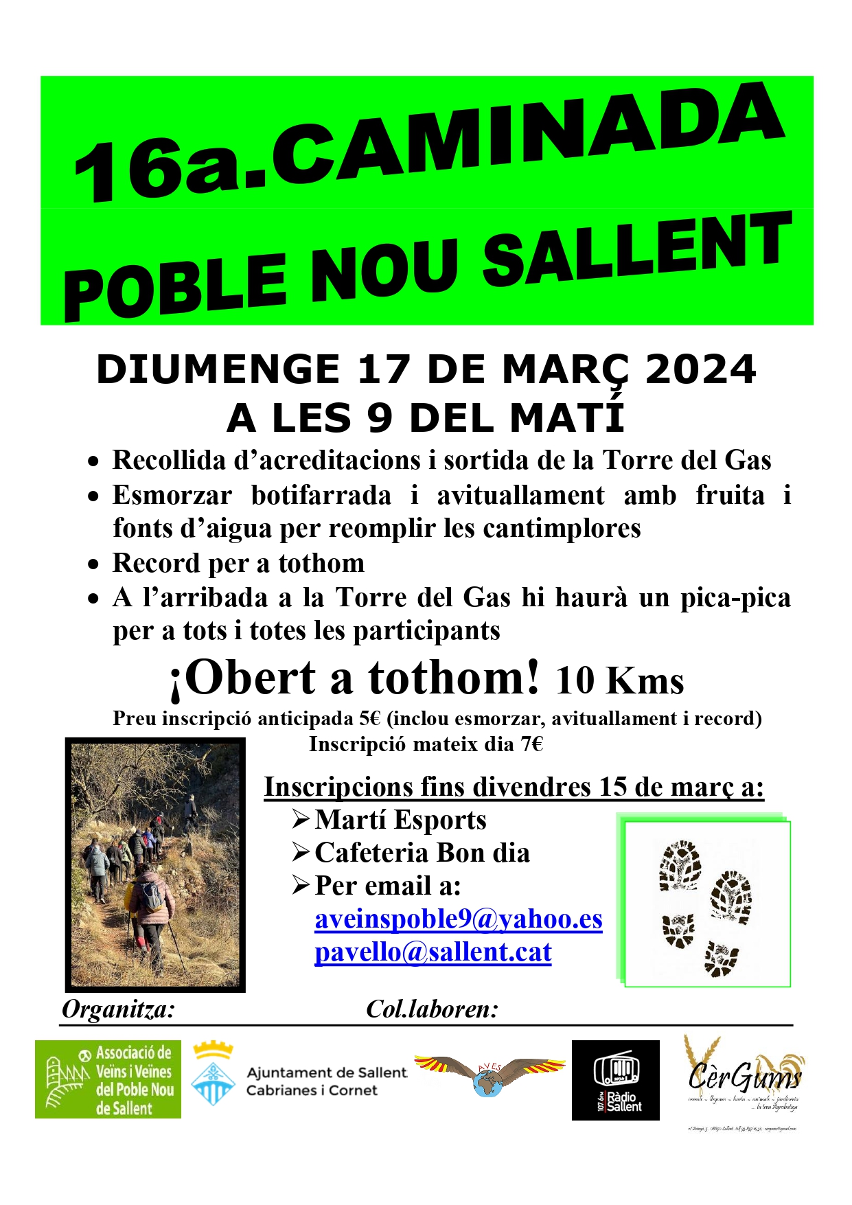 16a Caminada del Poble Nou Sallent