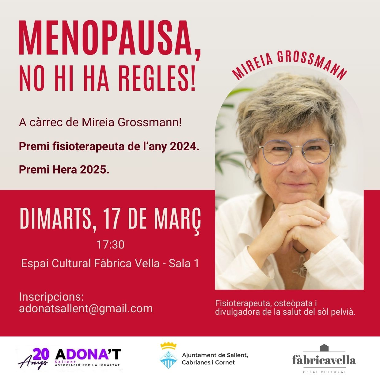Menopausa, No hi ha regles!