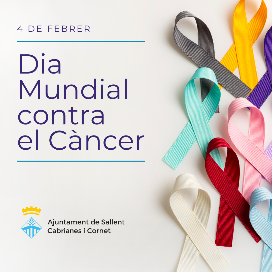 Sallent commemora el Dia Mundial contra el Càncer 