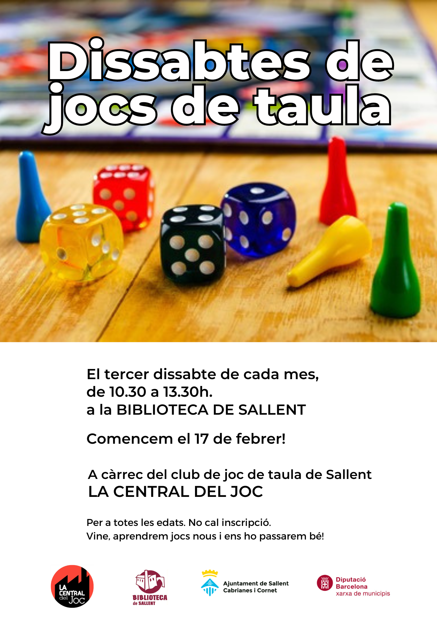 Dissabtes de jocs de taula