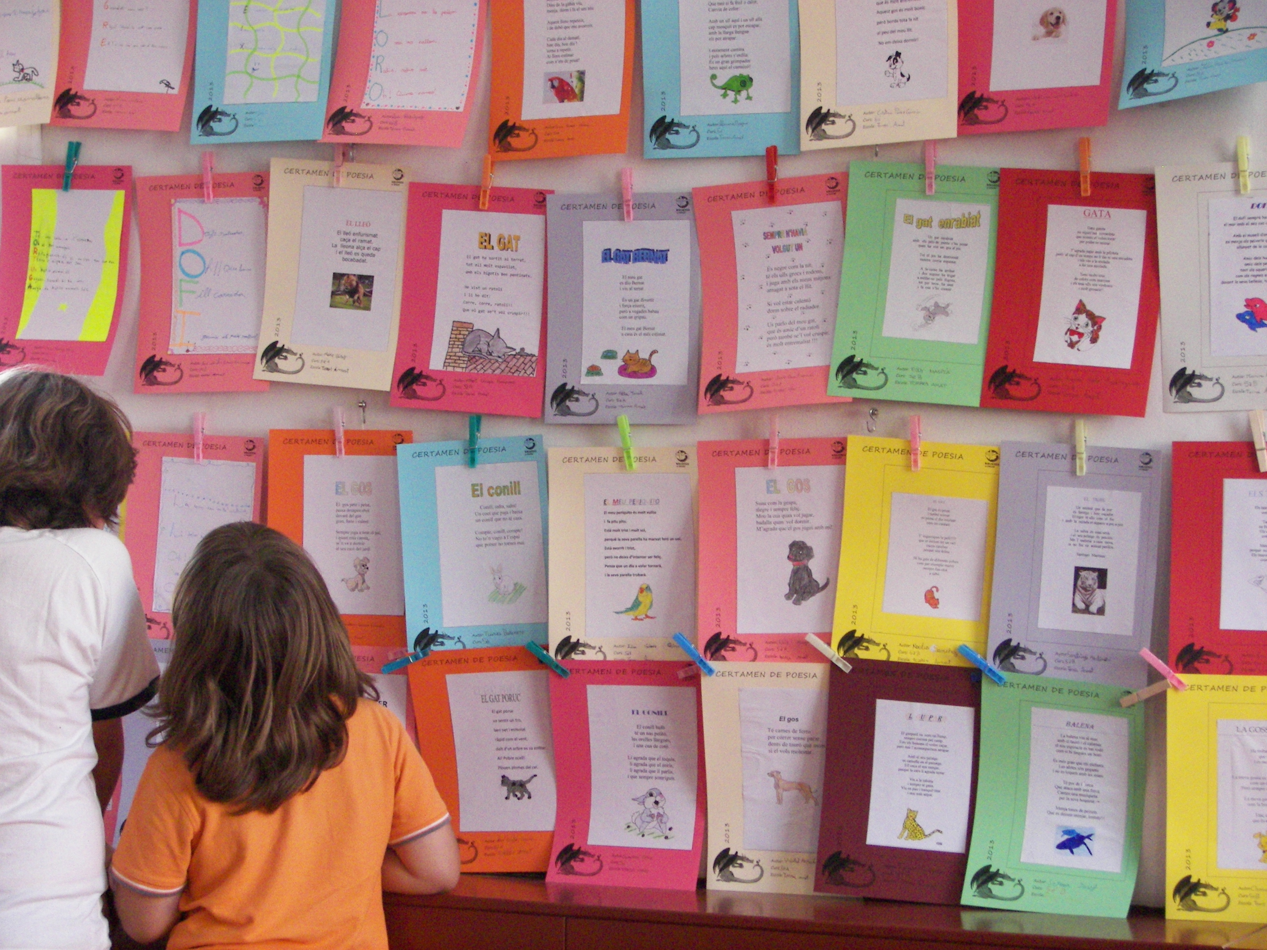 Exposició de microrelats dels alumnes de les escoles Torres Amat, Vedruna i Els Pins
