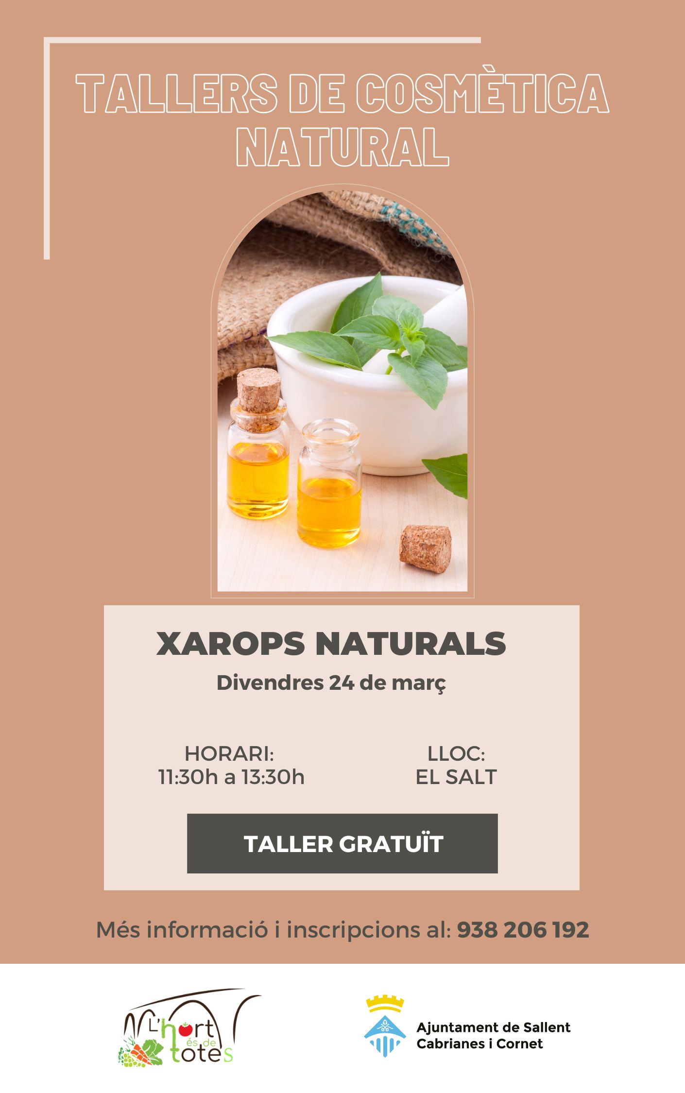 Taller de cosmètica natural