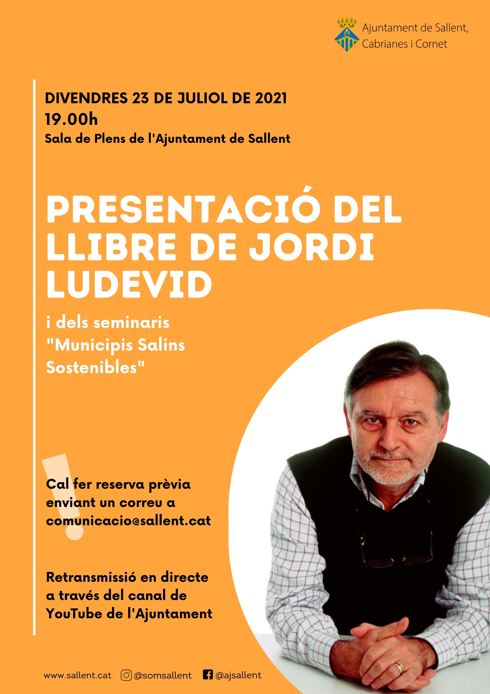 Presentació del llibre de Jordi Ludevid