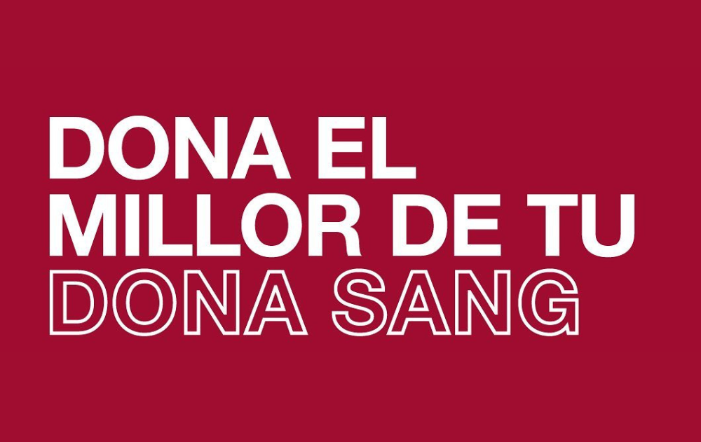 Vine a donar sang aquest 23 de juny!