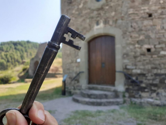 Visita al castell i església de Sant Sebastià