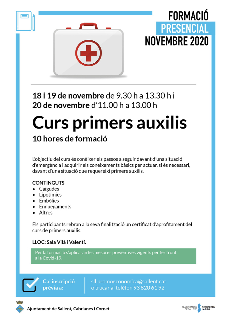 Curs de primers auxilis