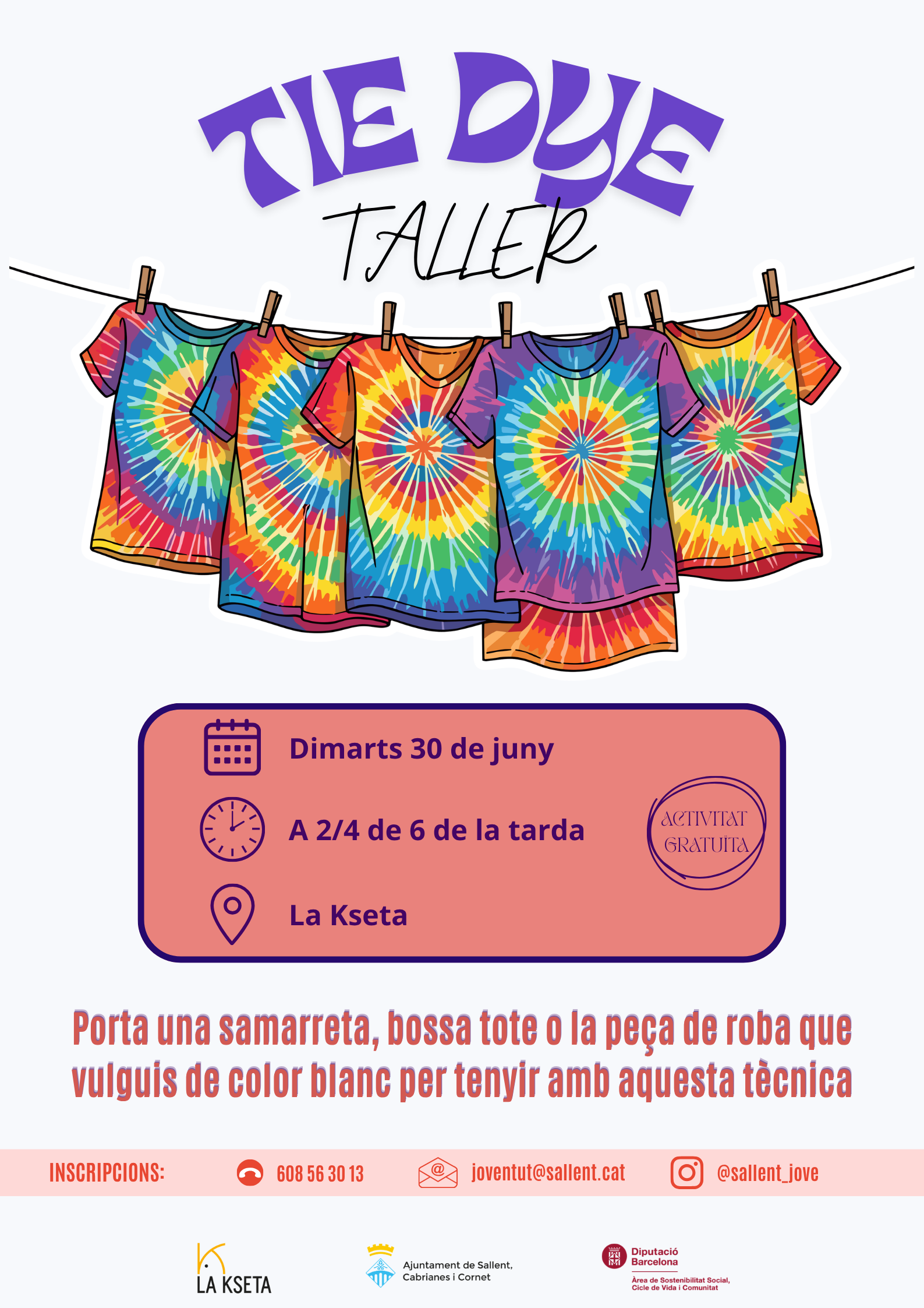 Taller Tie Dye