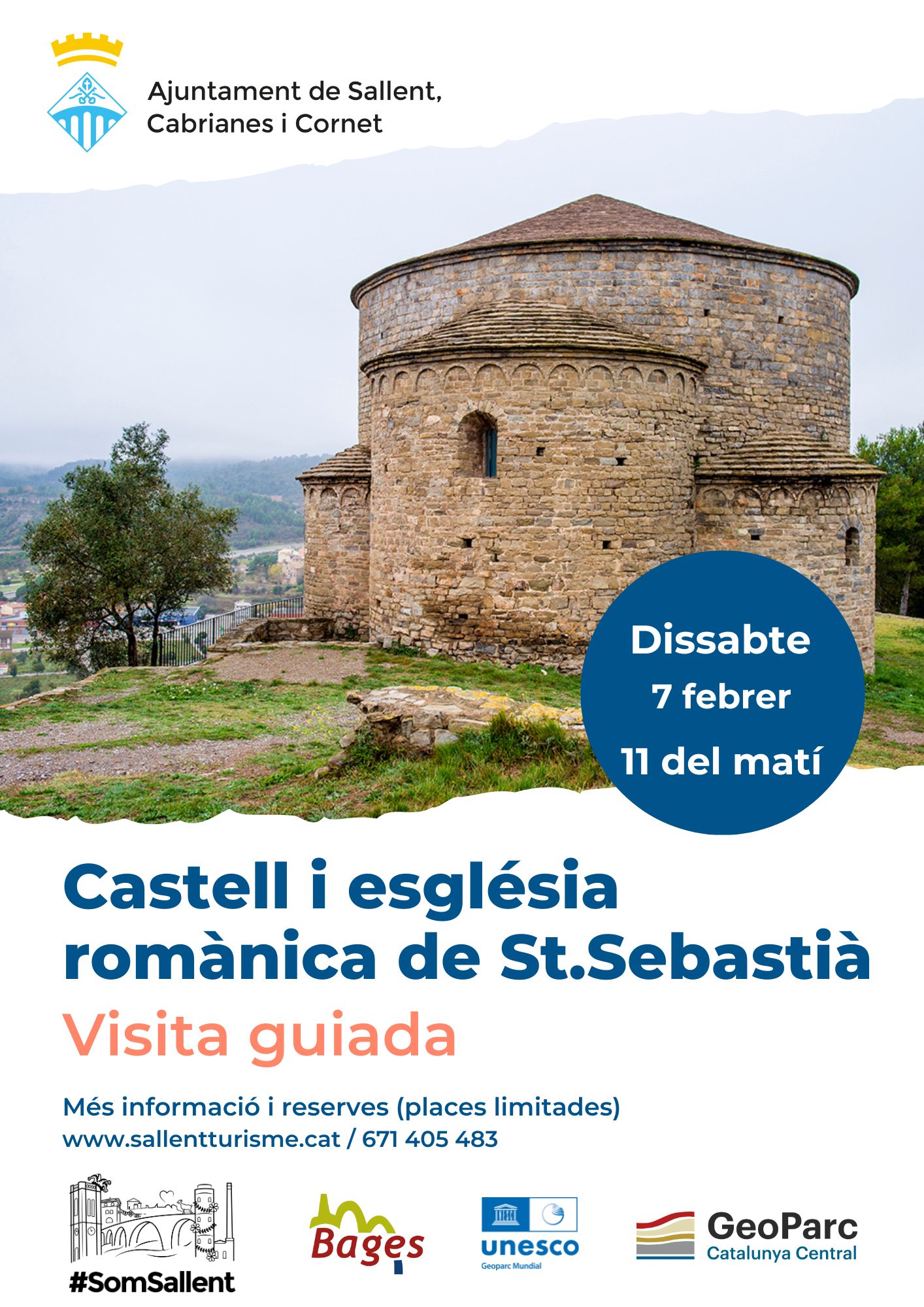 Castell i esgl&egrave;sia rom&agrave;nica de St.Sebasti&agrave;