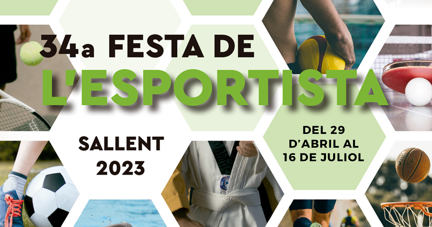 Torna la Festa de l'Esportista del 29 d'abril al 16 de juliol