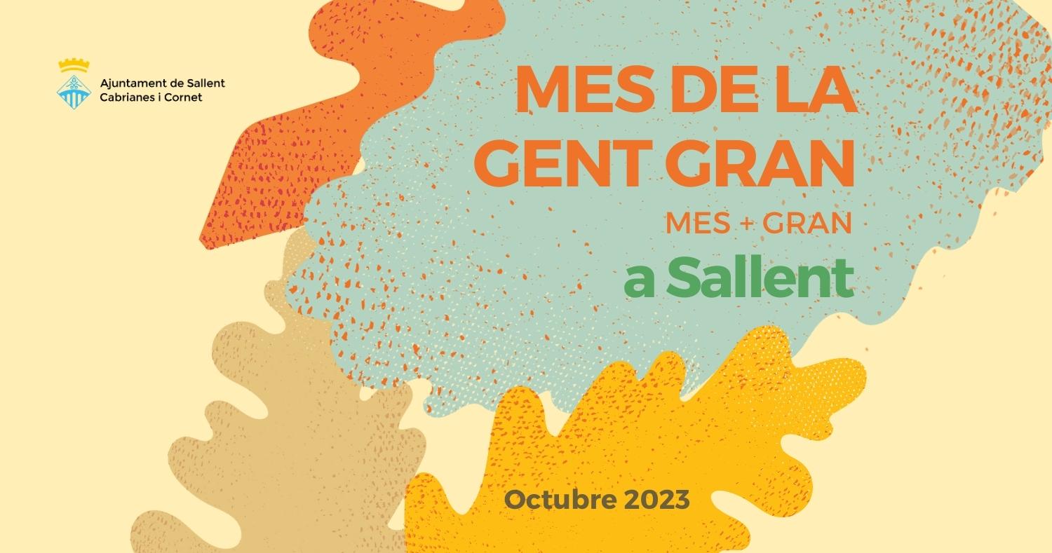Acompanya'ns durant el Mes de la Gent Gran!