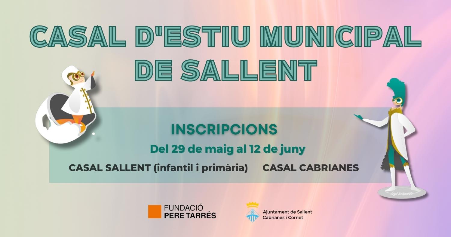 Inscripcions al Casal d'Estiu obertes