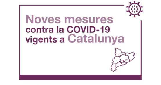 Mesures contra la COVID-19 vigents a Catalunya