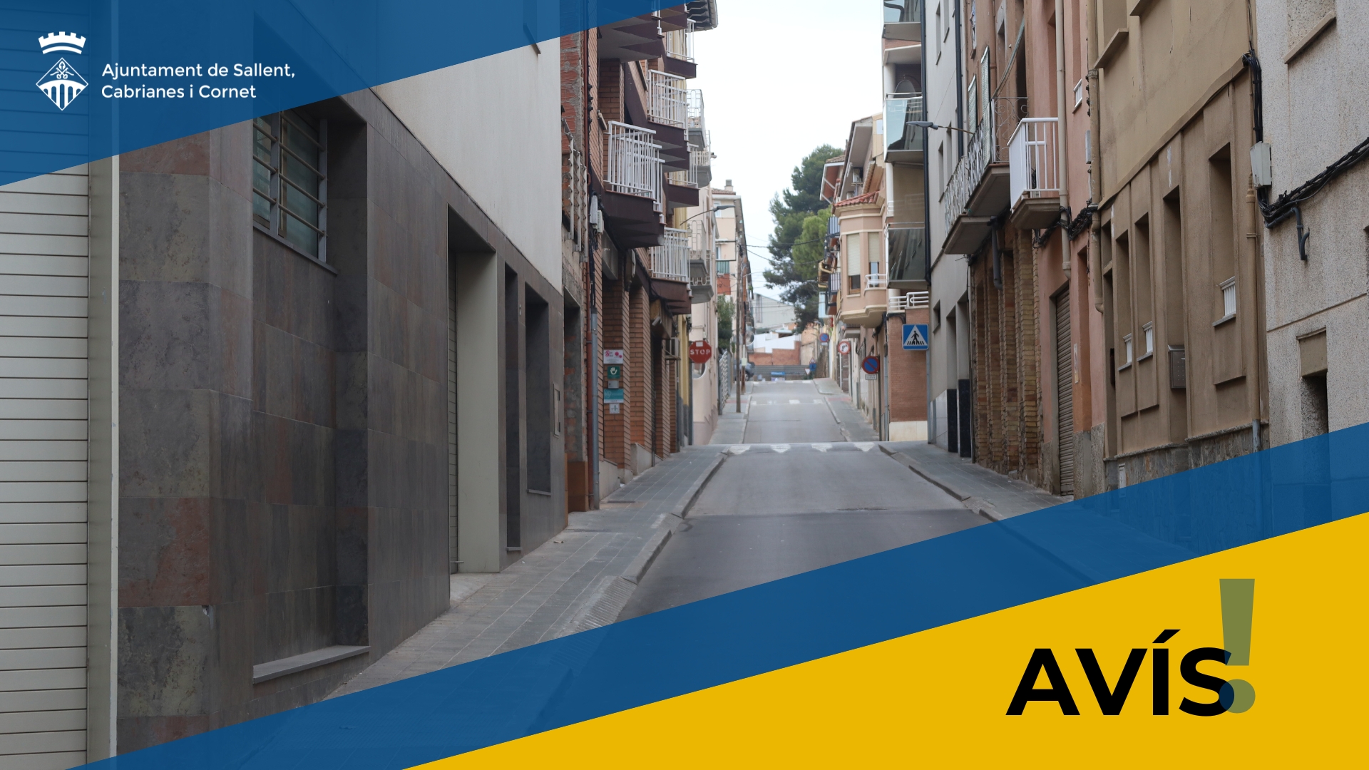 Talls de circulaci&oacute; al carrer Bisbe Valls.