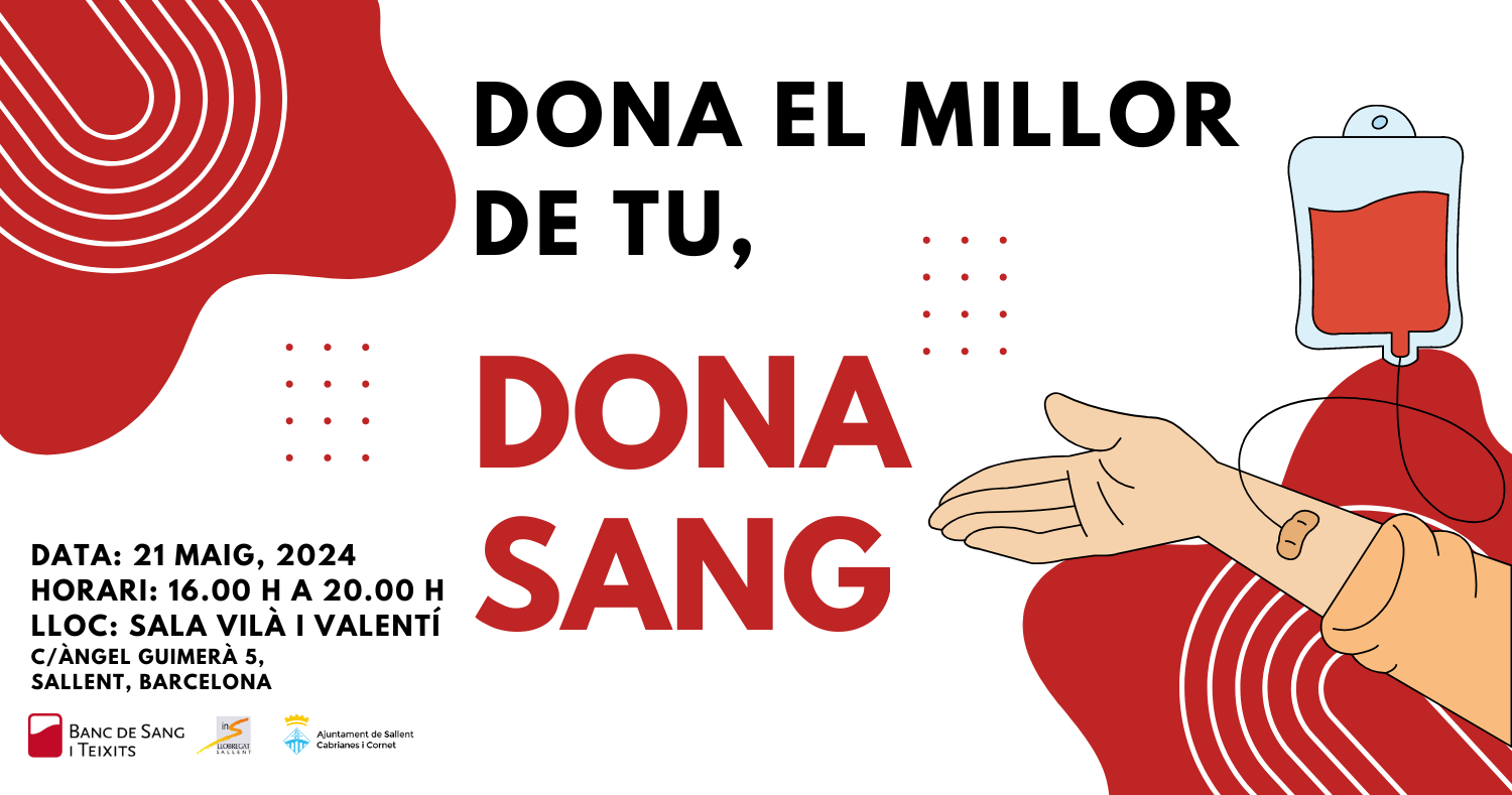 Sallent acull una nova jornada de donació de sang