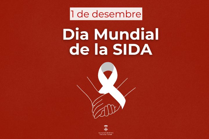 L'Ajuntament de Sallent, Cabrianes i Cornet reivindica avui, 1 de desembre, el Dia Mundial de la Sida.