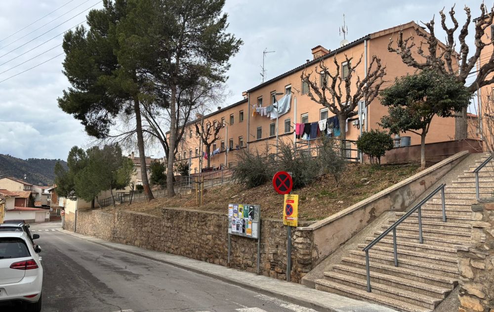 Comencen els treballs d'adequació i enjardinament del marge del barri Verge de Fussimanya.