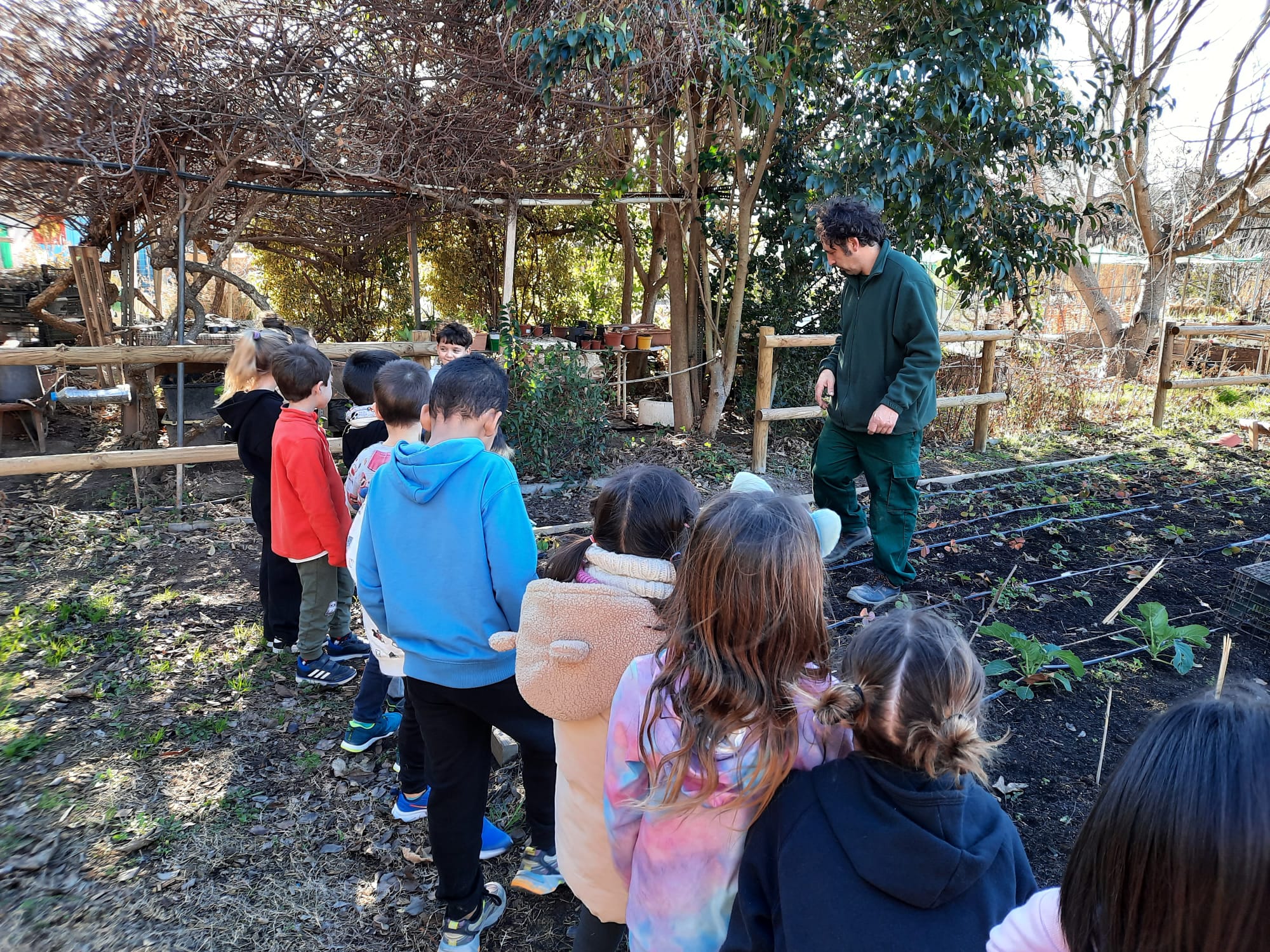 El projecte l'Hort és de totes s'apropa a l'alumnat de les escoles de Sallent