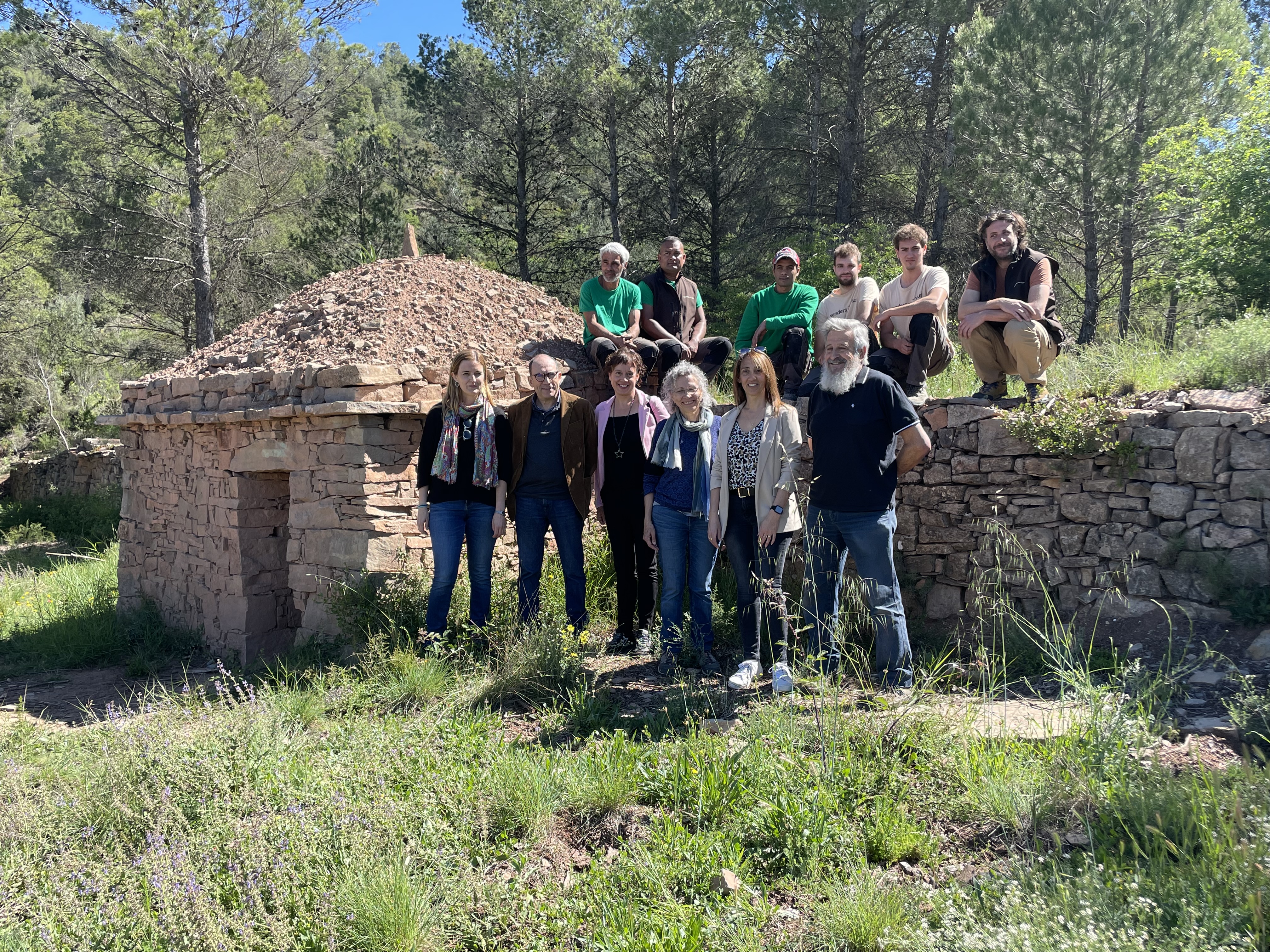 L??Ajuntament de Sallent aposta per la recuperació i rehabilitació de construccions de pedra seca