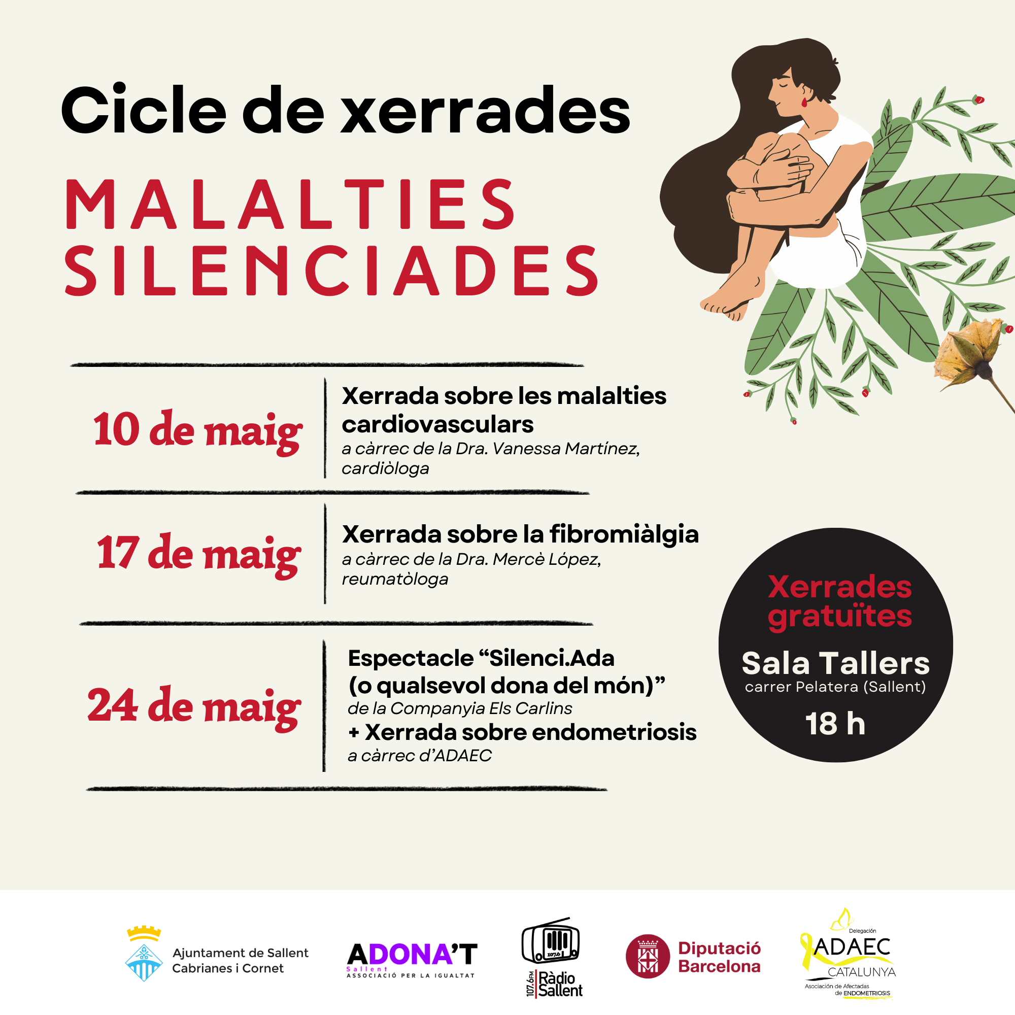 Sallent visibilitza les malalties silenciades amb un cicle de xerrades i un microteatre