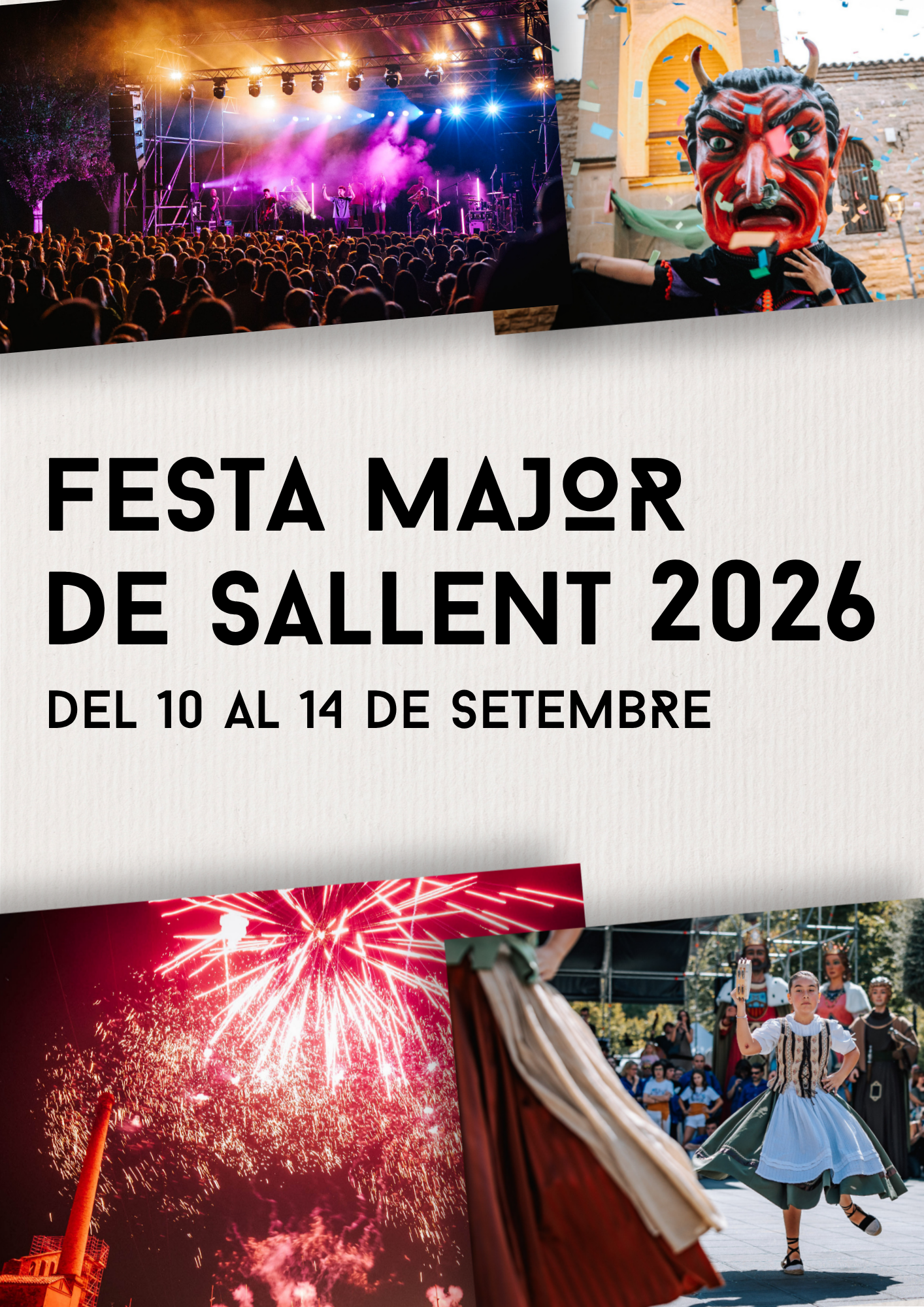 Sallent presenta el programa de la Festa Major de 2026