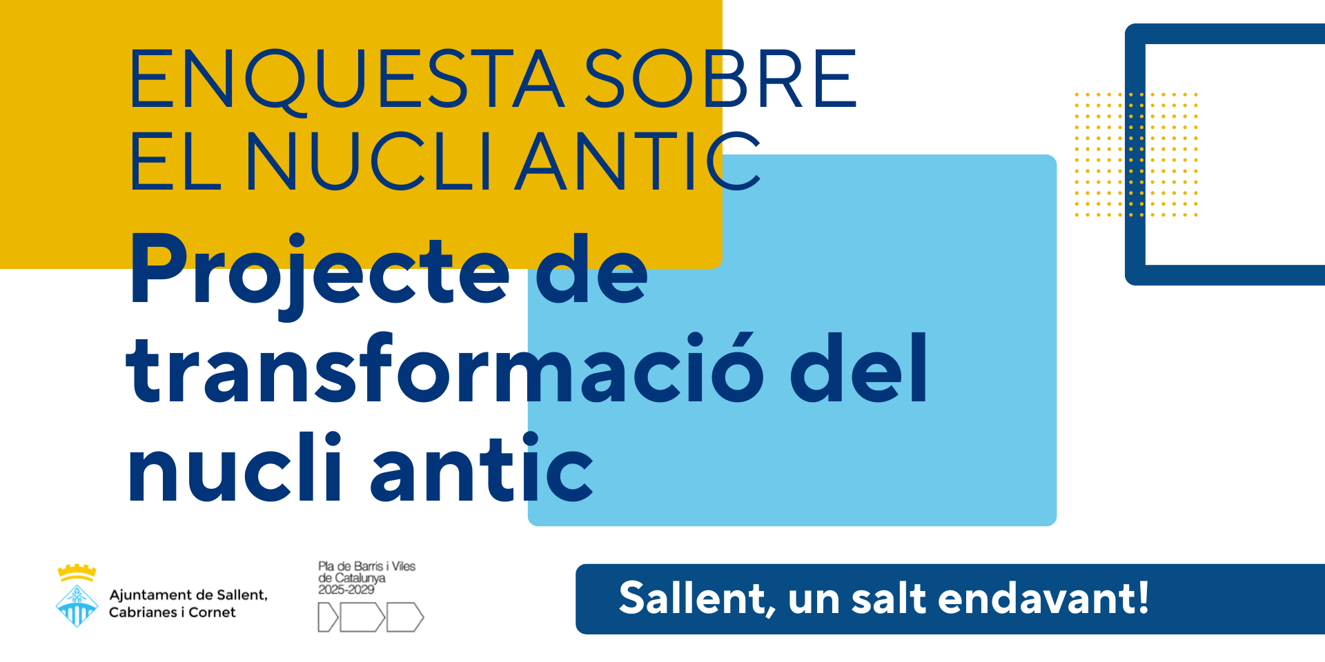 Participa a l'enquesta sobre el nucli antic