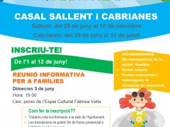 Casals d'estiu 2020 a Sallent i Cabrianes