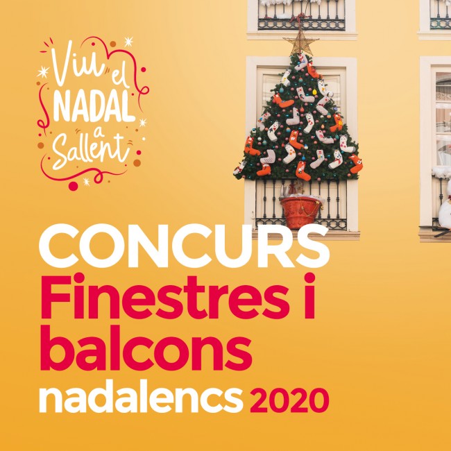 1r Concurs de finestres i balcons de Nadal