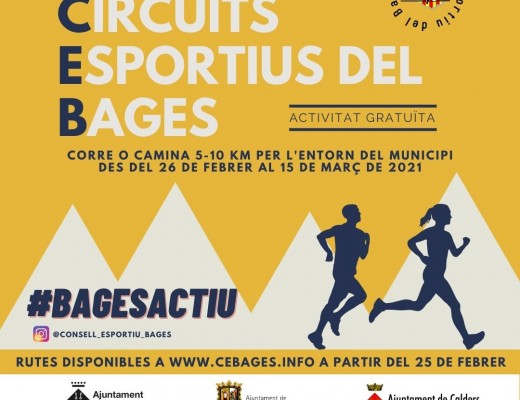 Circuits Esportius del Bages del 26 de febrer al 15 de març