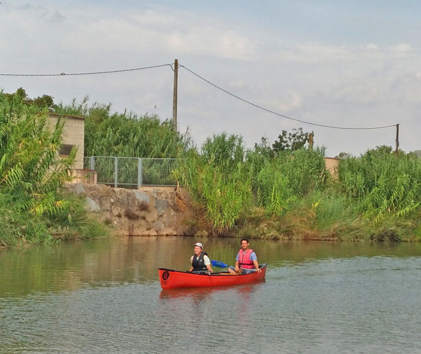Jornada de canoes a Sallent, al riu Llobregat (26 d'agost de 2023)