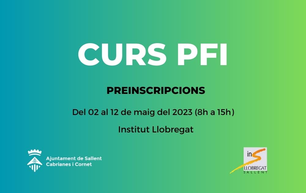 Inscriu-te al curs PFI