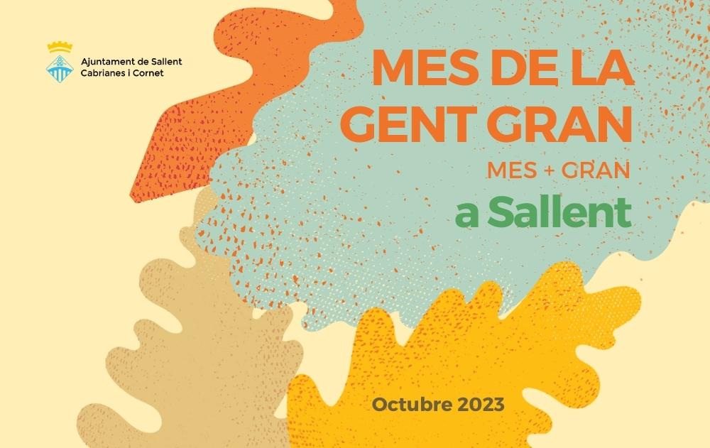 Durant el mes d'octubre, Sallent celebra el Mes de la gent gran