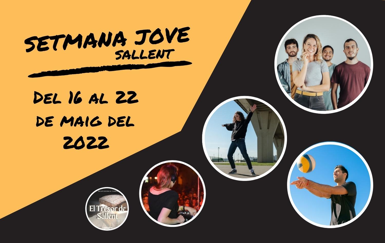 Del 16 al 22 de maig, Sallent celebra la Setmana Jove