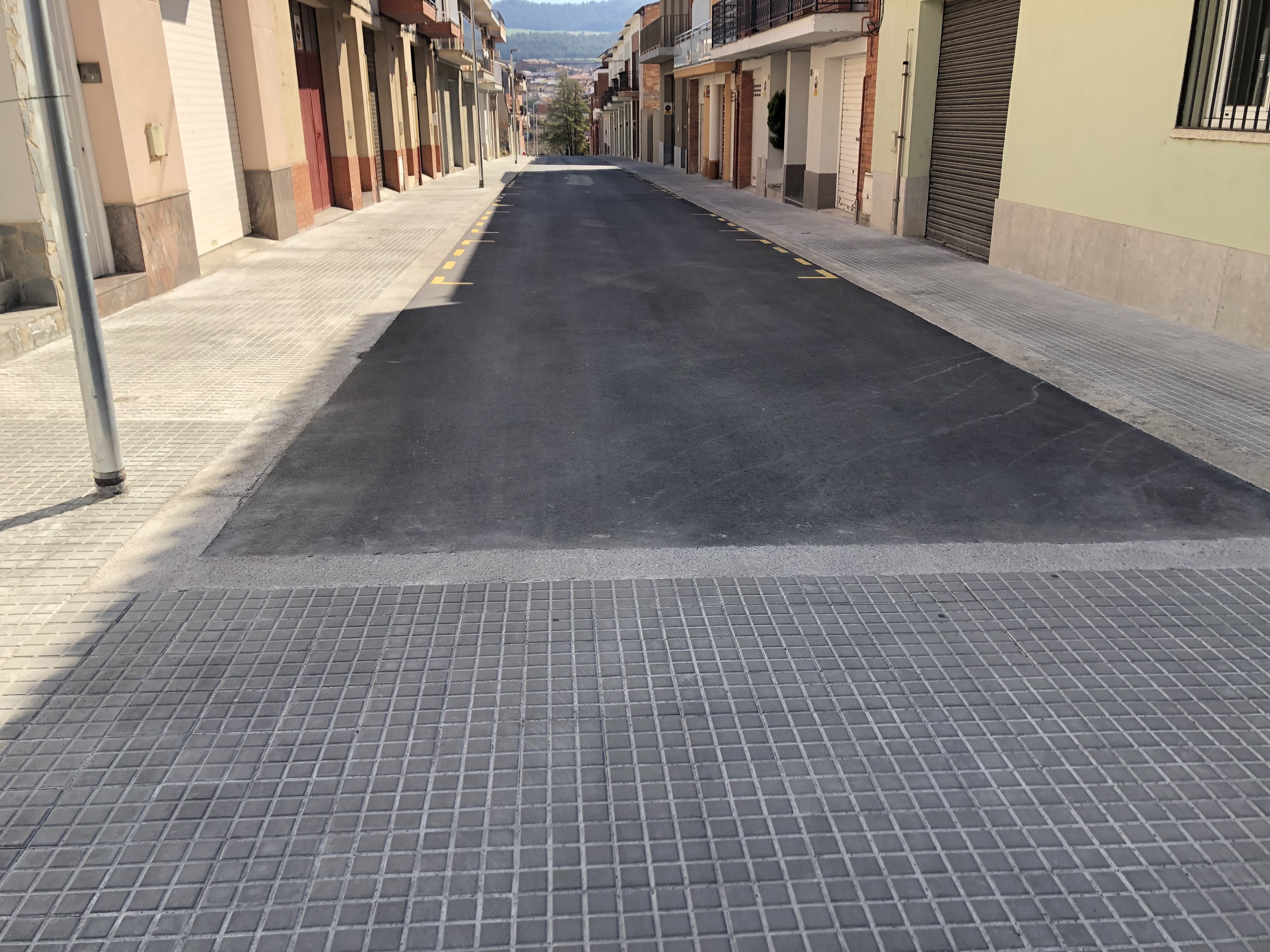 Finalitzen les obres al Carrer Sol