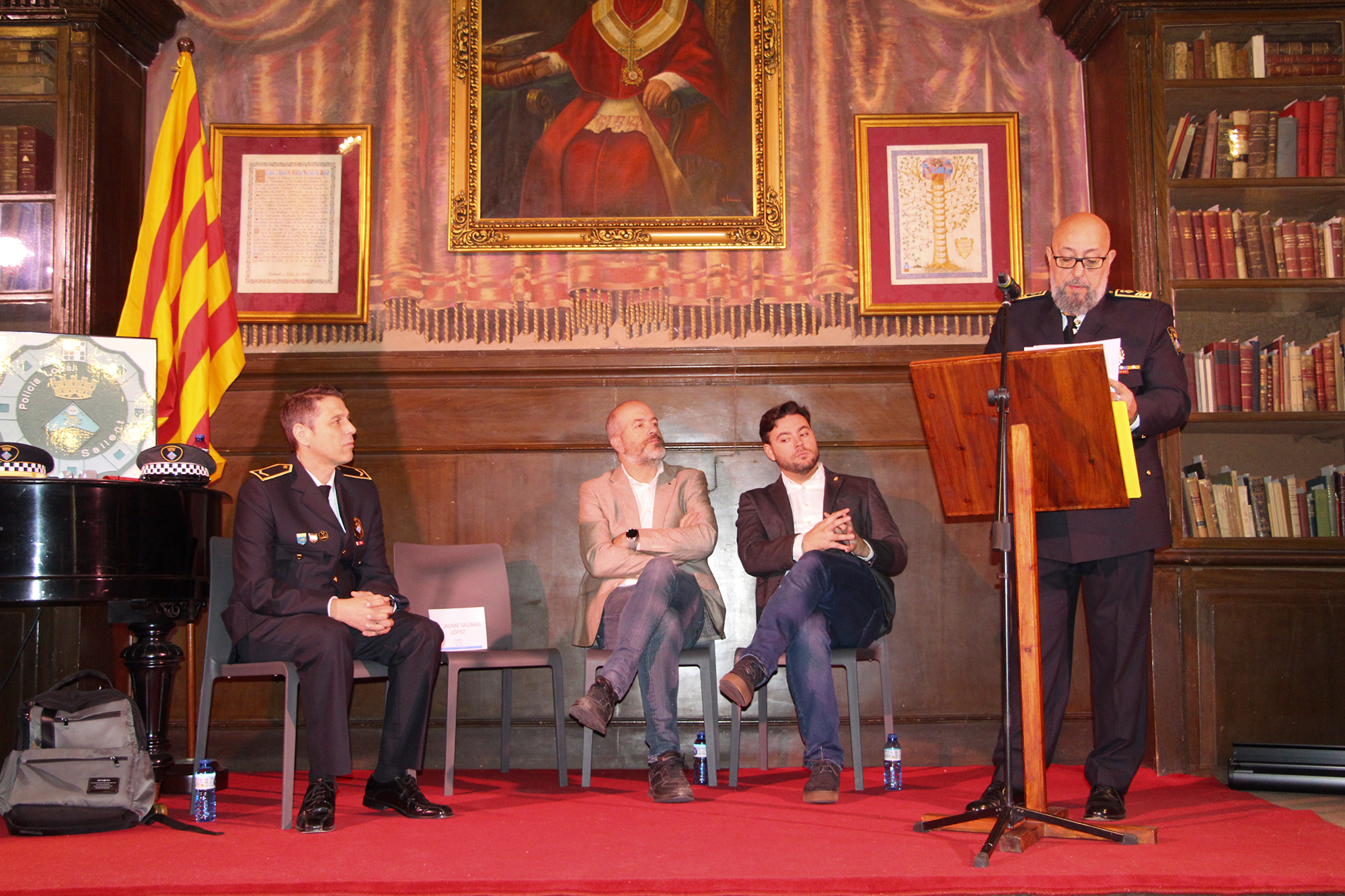 La Policia Local de Sallent celebra 75 anys amb un acte institucional