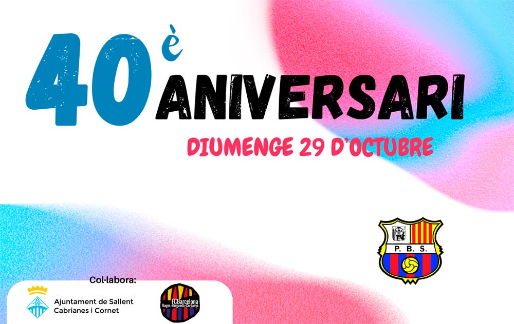 40è aniversari Penya Barcelonista de Sallent