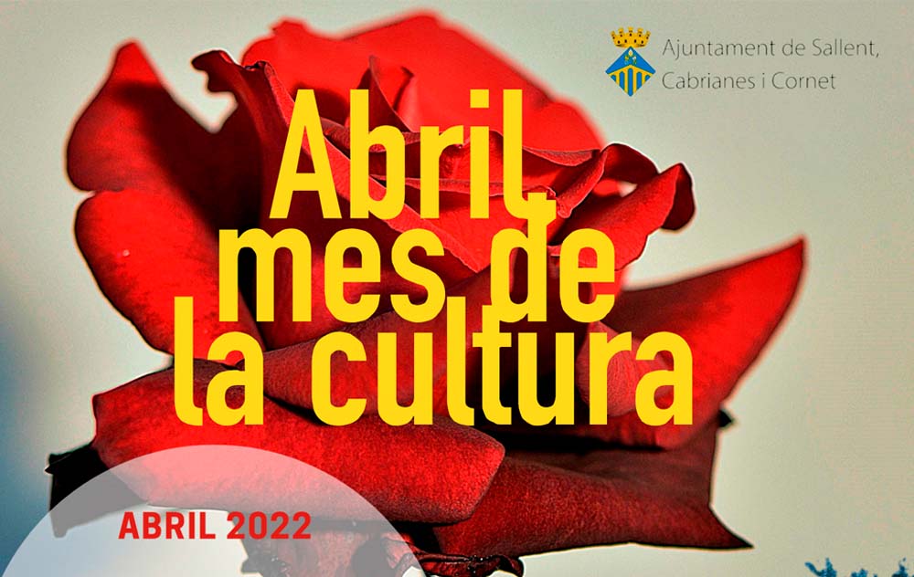 Arrenca l'Abril, mes de la cultura de Sallent