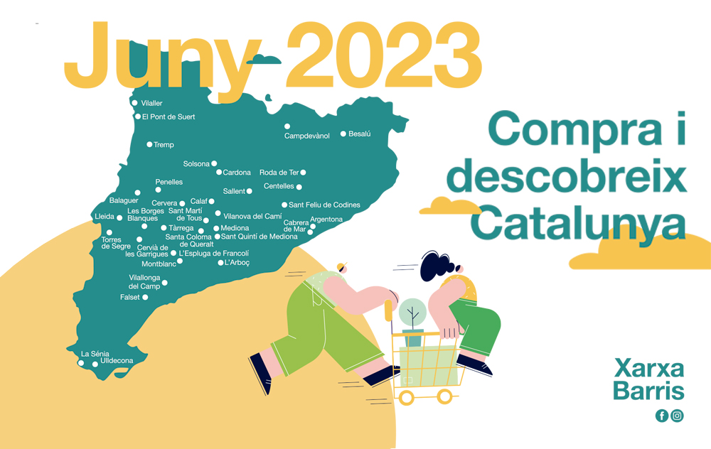 Durant el mes de juny de 2023, comprar al comerç local té premi