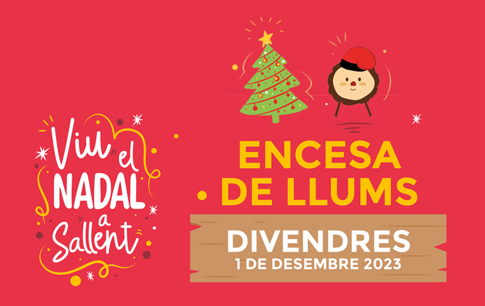 Programació de les activitats de Nadal a Sallent, Cabrianes i Cornet