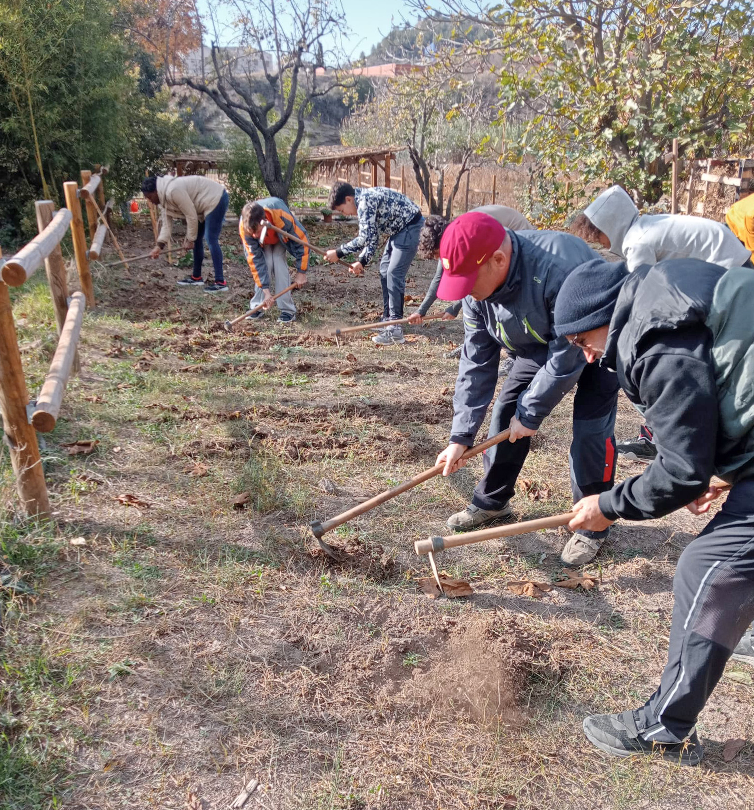 "L'hort és de totes" crea vincle amb el projecte 180º