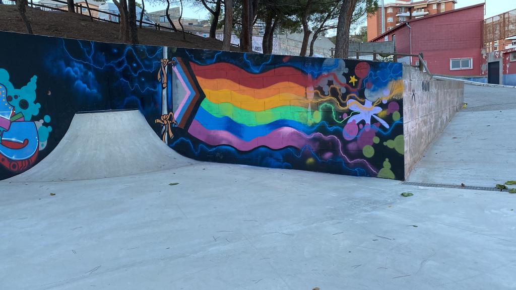 Sallent estrena l'àrea de skate park