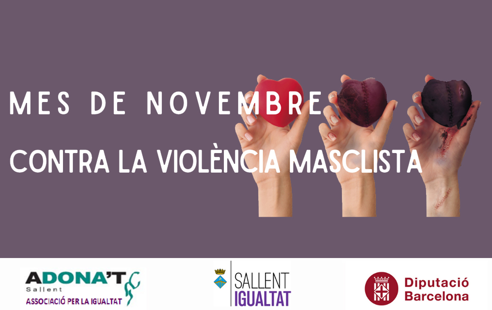 Mes de novembre, contra la violència masclista