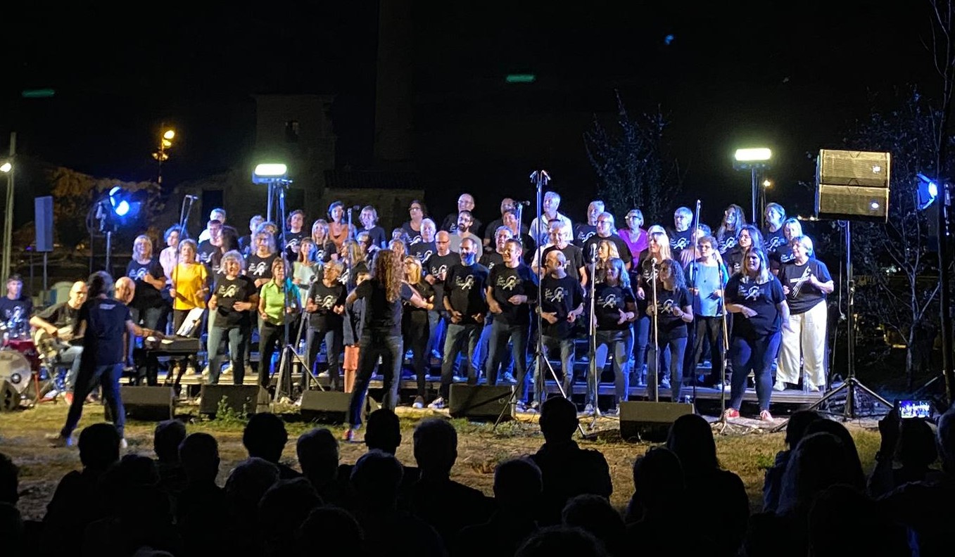 Actuació de The River Troupe Gospel a la Festa Major de Sallent 2023