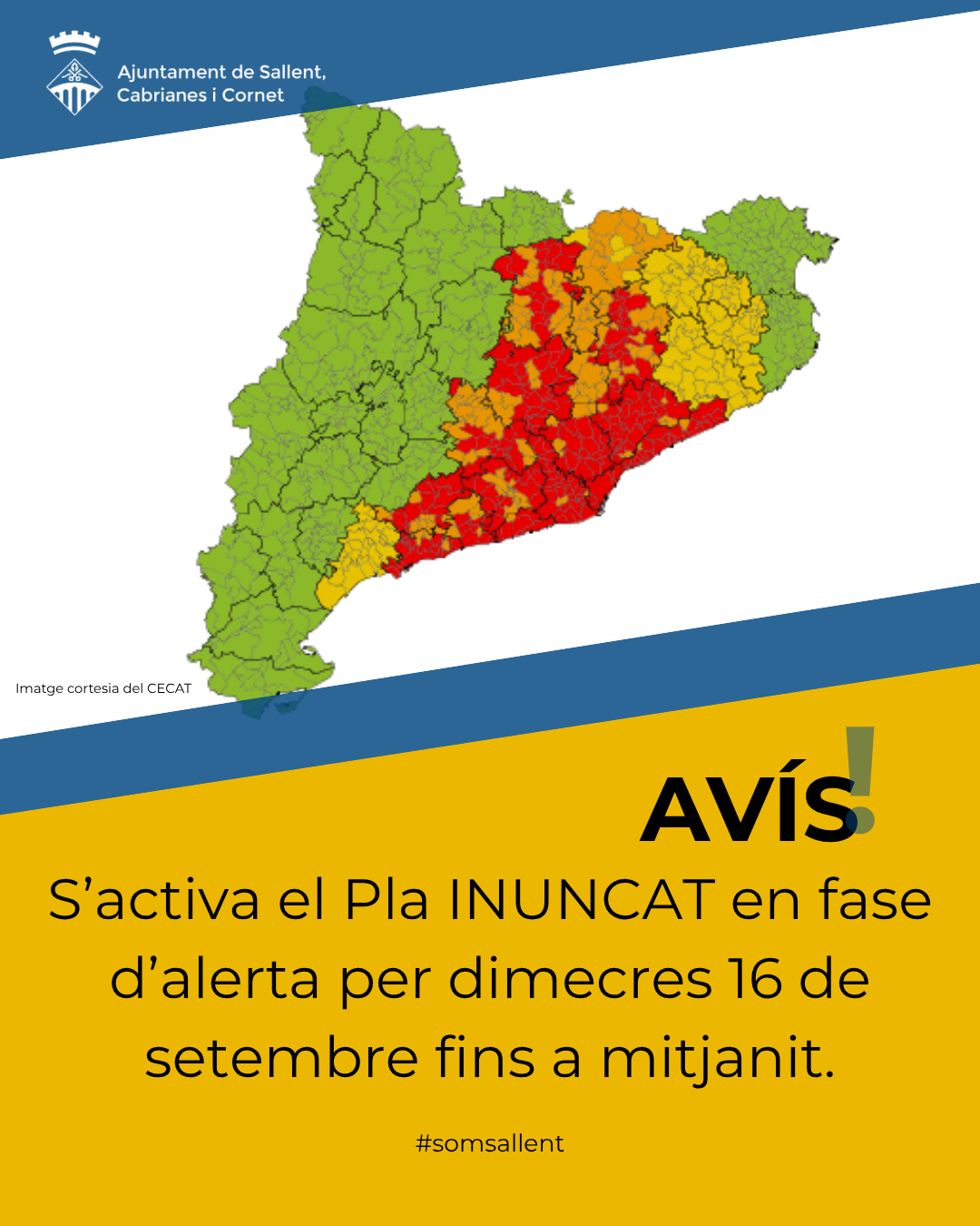 S'activa el pla INNUNCAT 