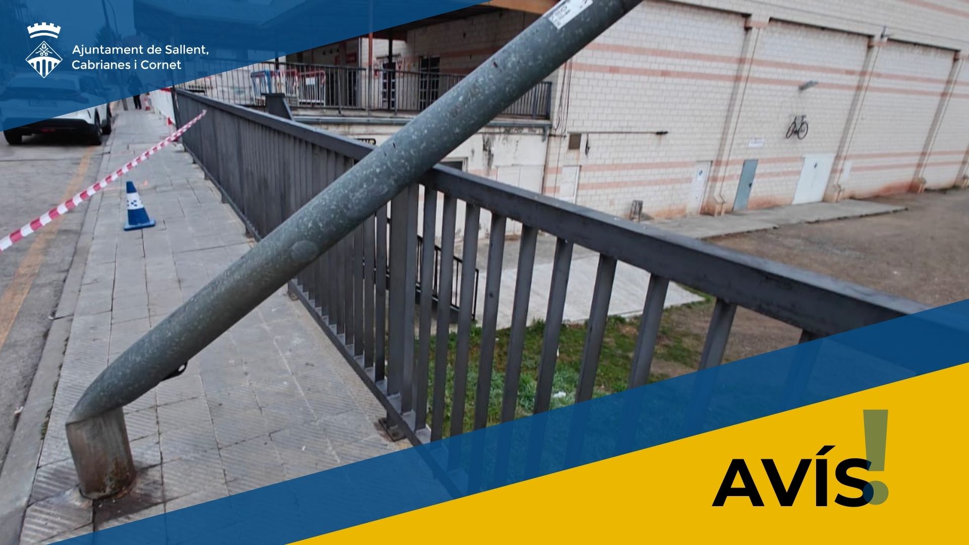 Circulaci&oacute; afectada al Carrer Verge del Pilar